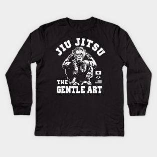 Gentle Art Chimp Kids Long Sleeve T-Shirt